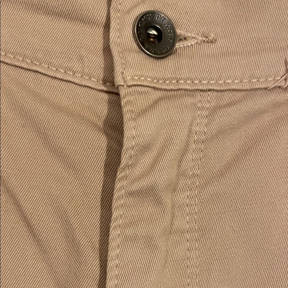 Lucky Brand Khaki/Tan Sofia Capri Jeans Size 12 - Picture 7 of 13
